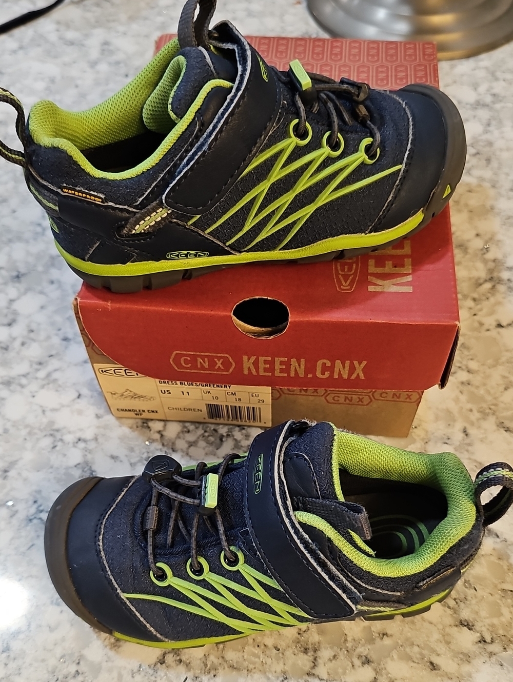 Keen Chandler CNX Waterproof Kids Shoe, Size 11